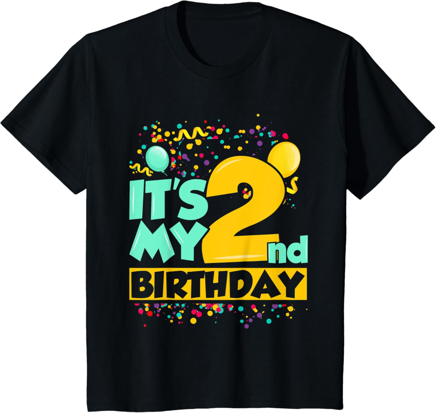 Youth It's my 2nd Birthday Funny Birthday shirt for 2 years old TShirt